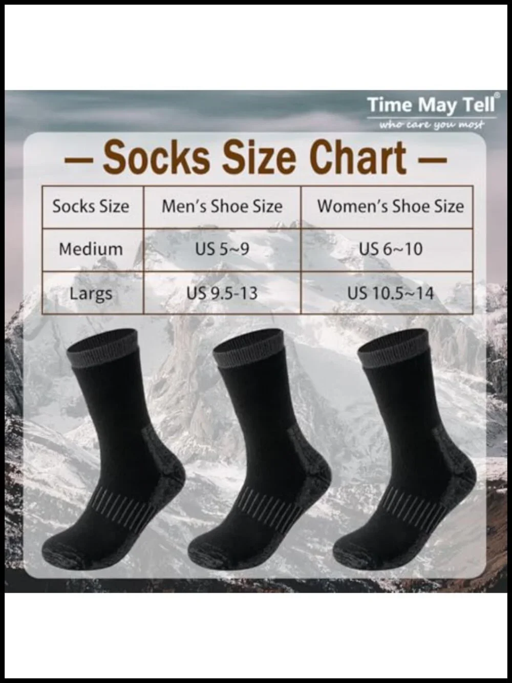 80% Merino Wool Hiking Boot Socks Cushioned Moisture-Wicking Arch Support